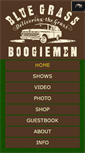 Mobile Screenshot of bluegrassboogiemen.nl