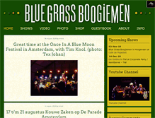 Tablet Screenshot of bluegrassboogiemen.nl